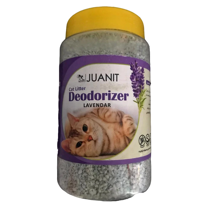 بوگیر خاک بستر گربه ژوانیت وزن 700 گرم رایحه لوندر