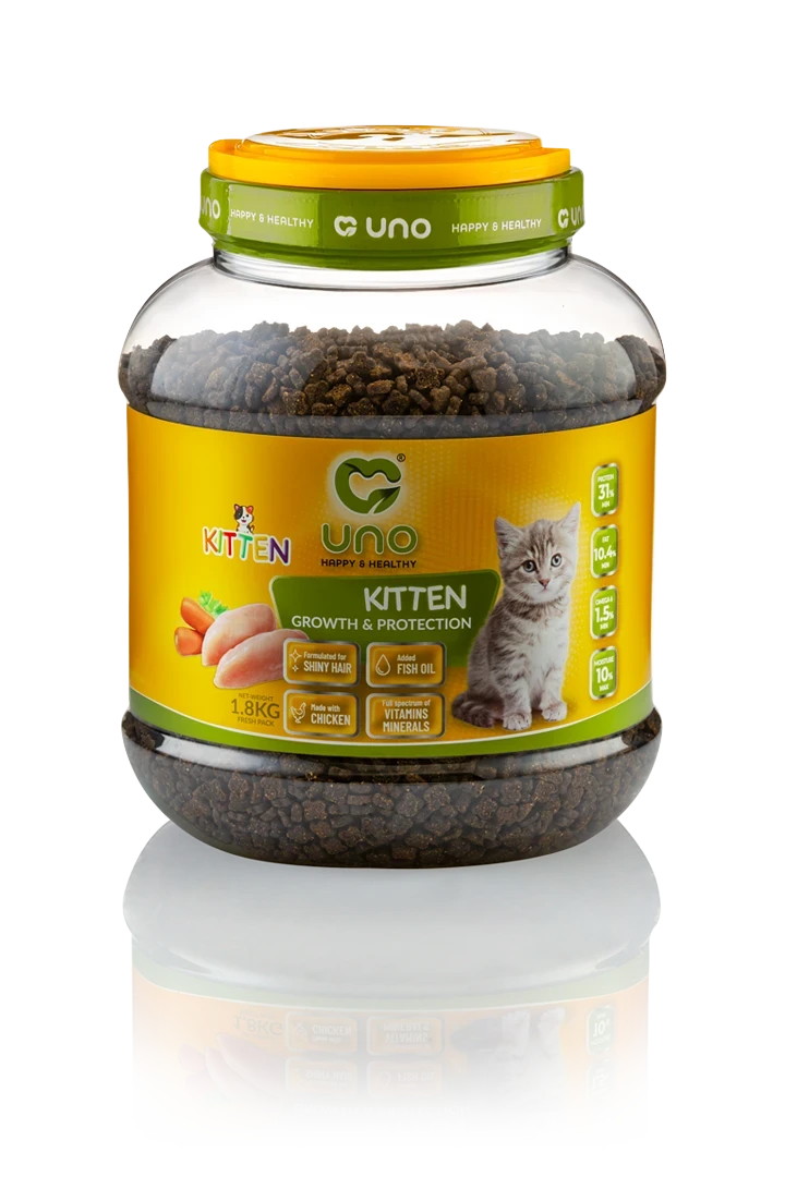 غذای خشک بچه گربه اونو (Kitten) وزن ۲ کیلوگرم | مخصوص رشد سالم کیتن
